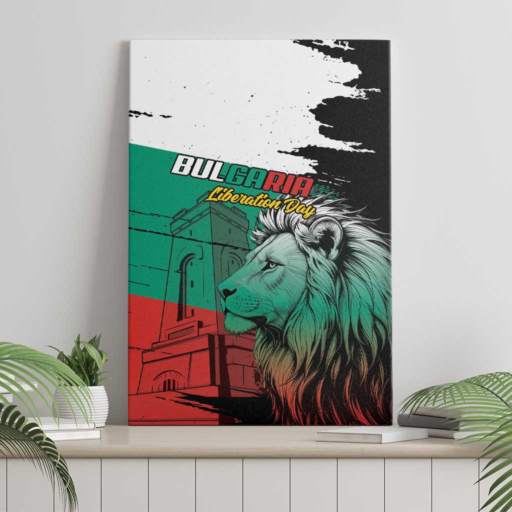 Bulgaria Liberation Day Canvas Wall Art Bulgarian Lion National Pride Patriotic