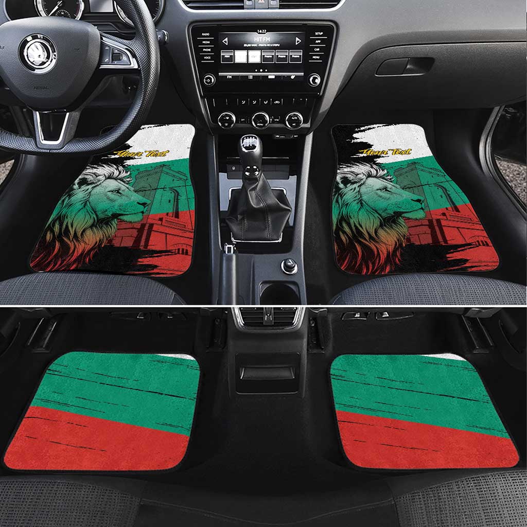 Bulgaria Liberation Day Personalized Car Mats Bulgarian Lion National Pride Patriotic