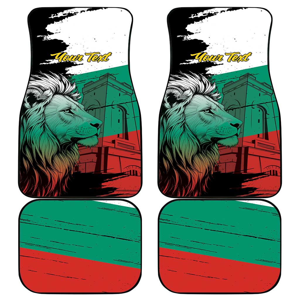 Bulgaria Liberation Day Personalized Car Mats Bulgarian Lion National Pride Patriotic