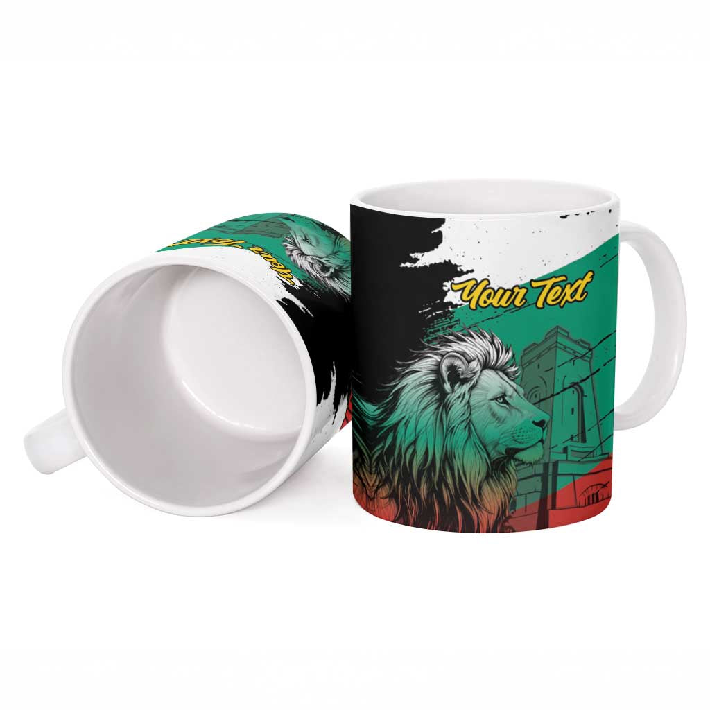 Bulgaria Liberation Day Personalized Ceramic Mug Bulgarian Lion National Pride Patriotic