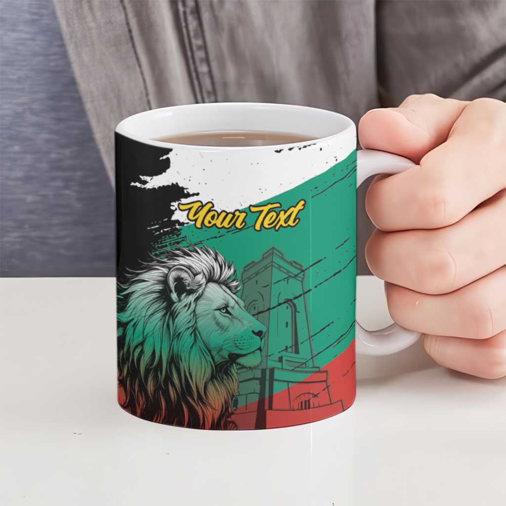 Bulgaria Liberation Day Personalized Ceramic Mug Bulgarian Lion National Pride Patriotic