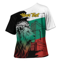 Bulgaria Liberation Day Personalized Cross Shoulder Shirt Bulgarian Lion National Pride Patriotic