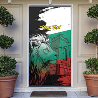 Bulgaria Liberation Day Personalized Door Cover Bulgarian Lion National Pride Patriotic