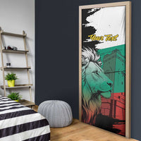 Bulgaria Liberation Day Personalized Door Cover Bulgarian Lion National Pride Patriotic