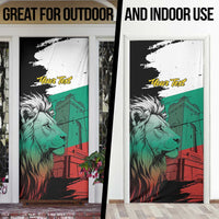 Bulgaria Liberation Day Personalized Door Cover Bulgarian Lion National Pride Patriotic