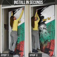 Bulgaria Liberation Day Personalized Door Cover Bulgarian Lion National Pride Patriotic