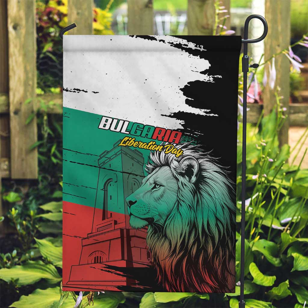 Bulgaria Liberation Day Garden Flag Bulgarian Lion National Pride Patriotic