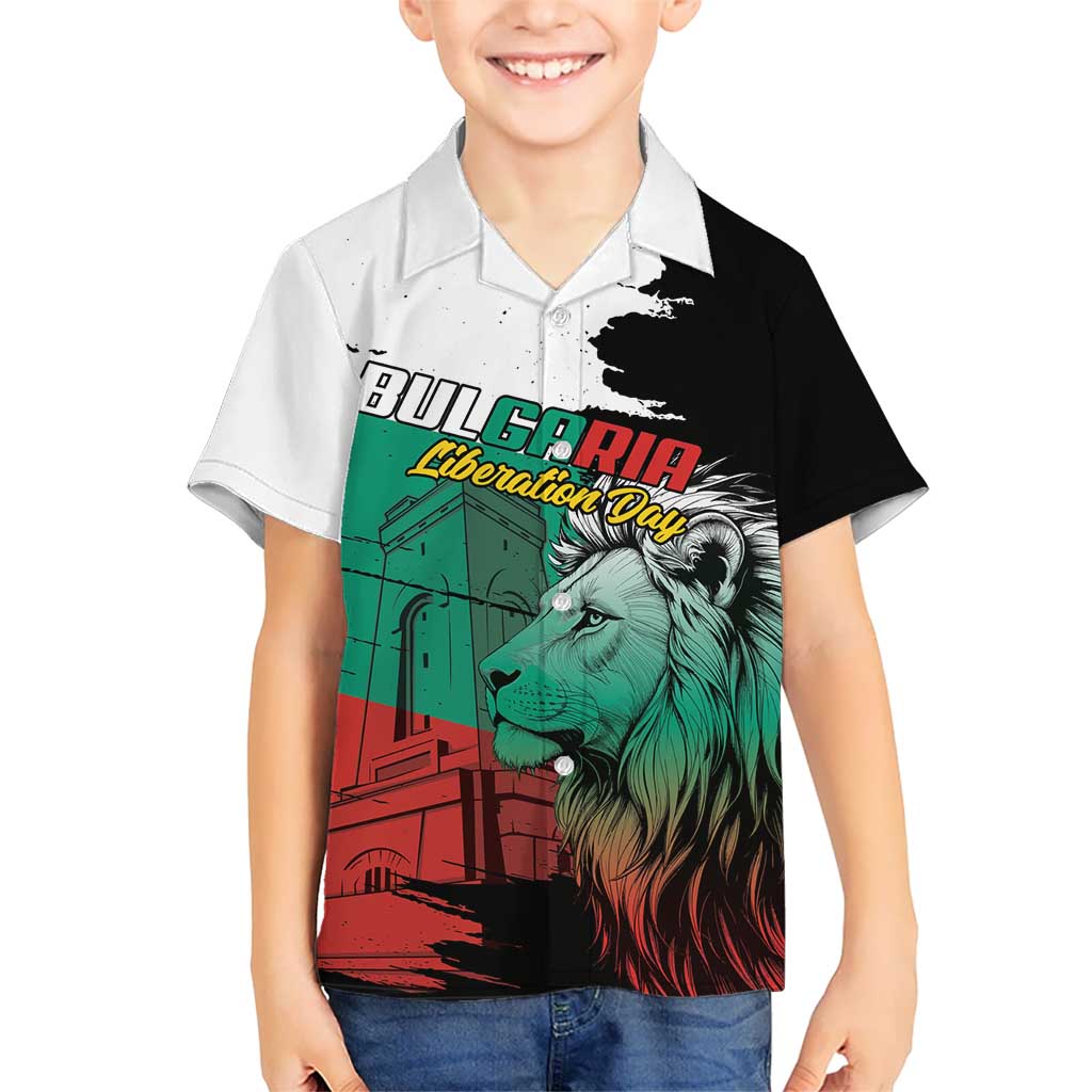 Bulgaria Liberation Day Personalized Hawaiian Shirt Bulgarian Lion National Pride Patriotic