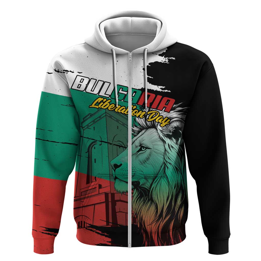Bulgaria Liberation Day Personalized Hoodie Bulgarian Lion National Pride Patriotic