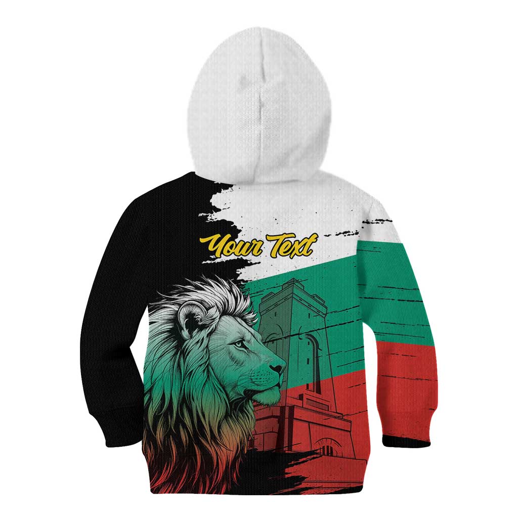 Bulgaria Liberation Day Personalized Kid Hoodie Bulgarian Lion National Pride Patriotic
