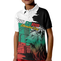 Bulgaria Liberation Day Personalized Kid Polo Shirt Bulgarian Lion National Pride Patriotic