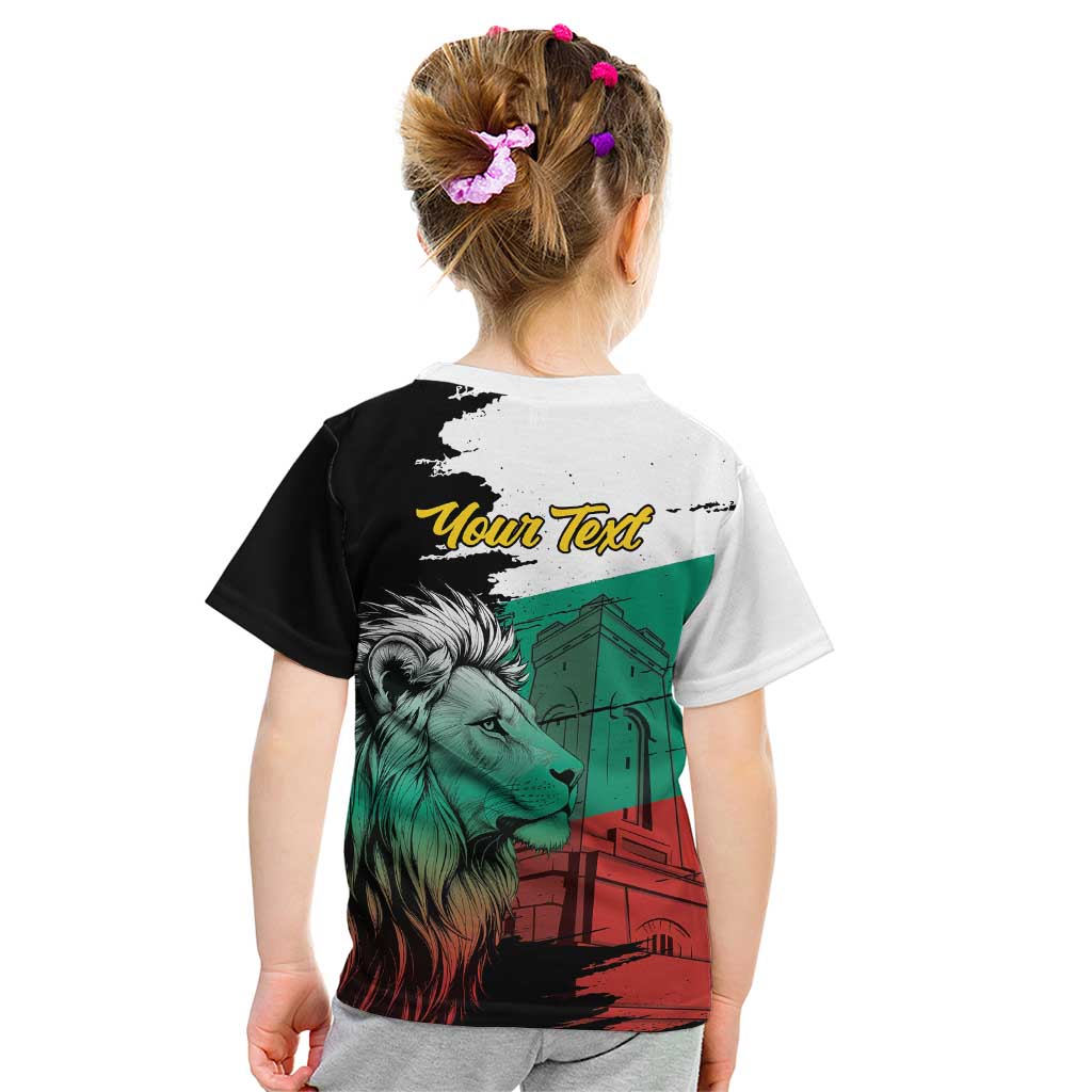 Bulgaria Liberation Day Personalized Kid T Shirt Bulgarian Lion National Pride Patriotic