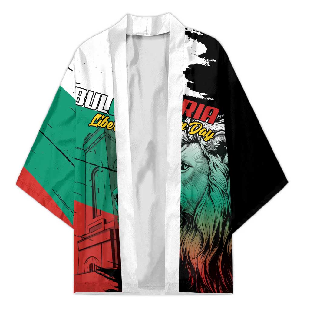 Bulgaria Liberation Day Personalized Kimono Bulgarian Lion National Pride Patriotic