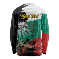 Bulgaria Liberation Day Personalized Long Sleeve Shirt Bulgarian Lion National Pride Patriotic