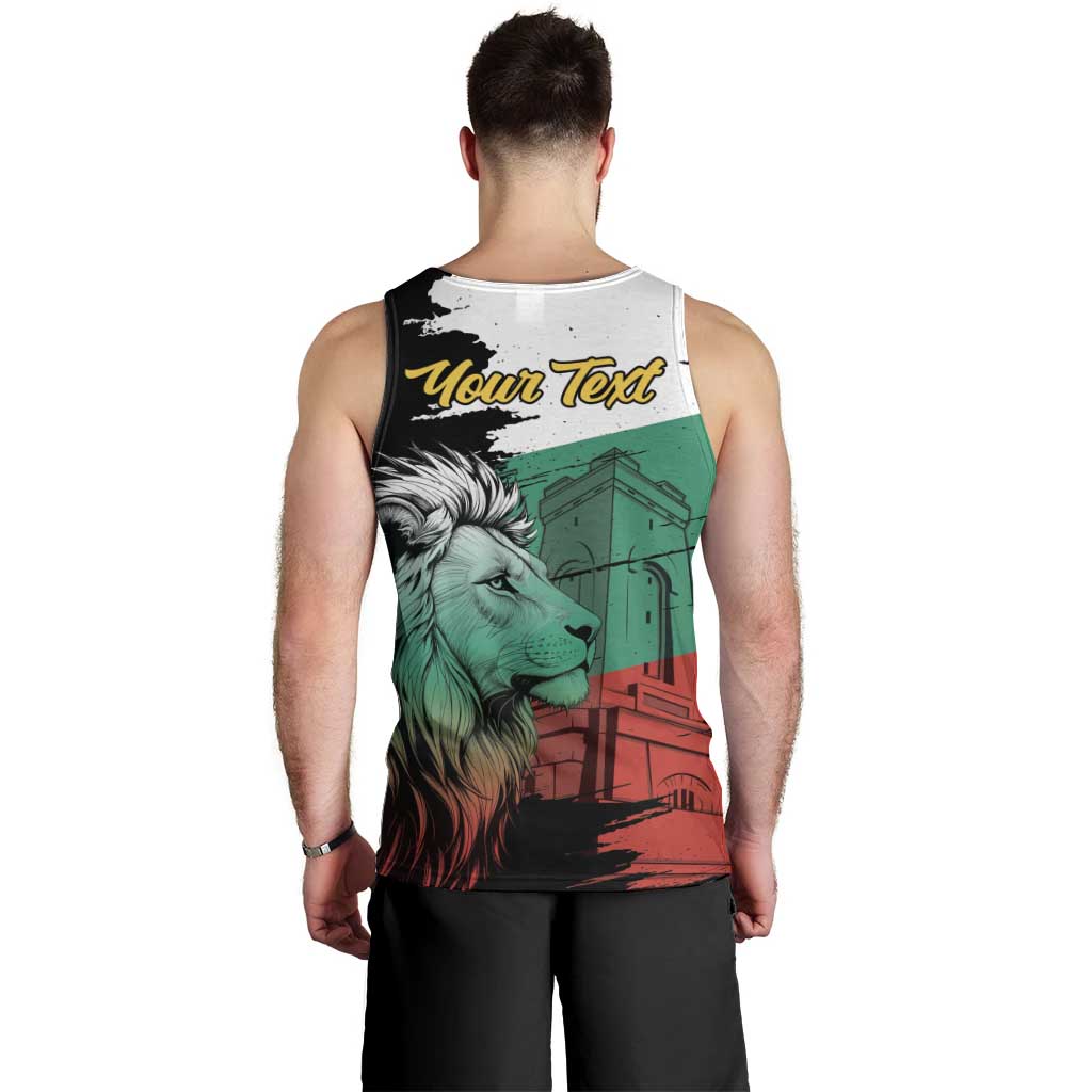 Bulgaria Liberation Day Personalized Men Tank Top Bulgarian Lion National Pride Patriotic
