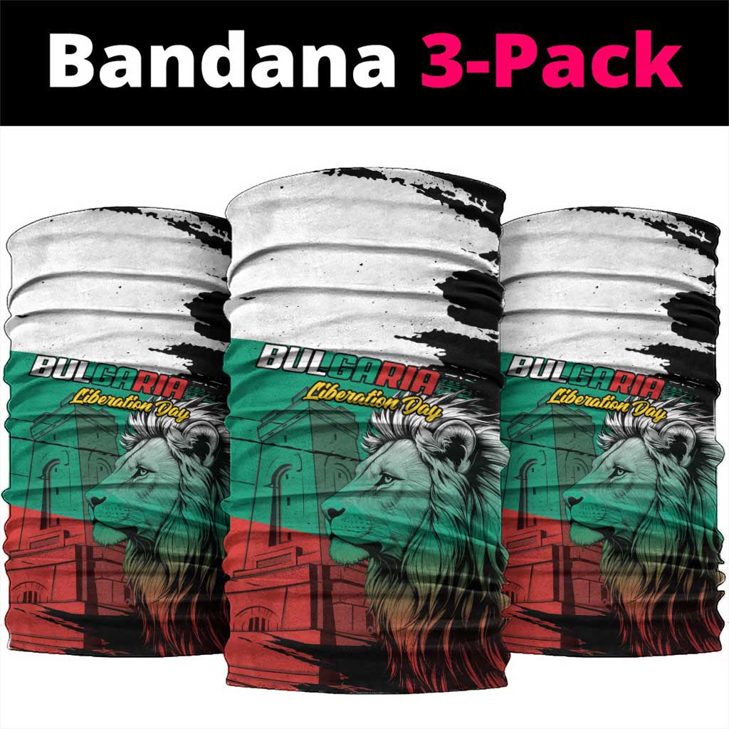 Bulgaria Liberation Day Neck Gaiter Bulgarian Lion National Pride Patriotic