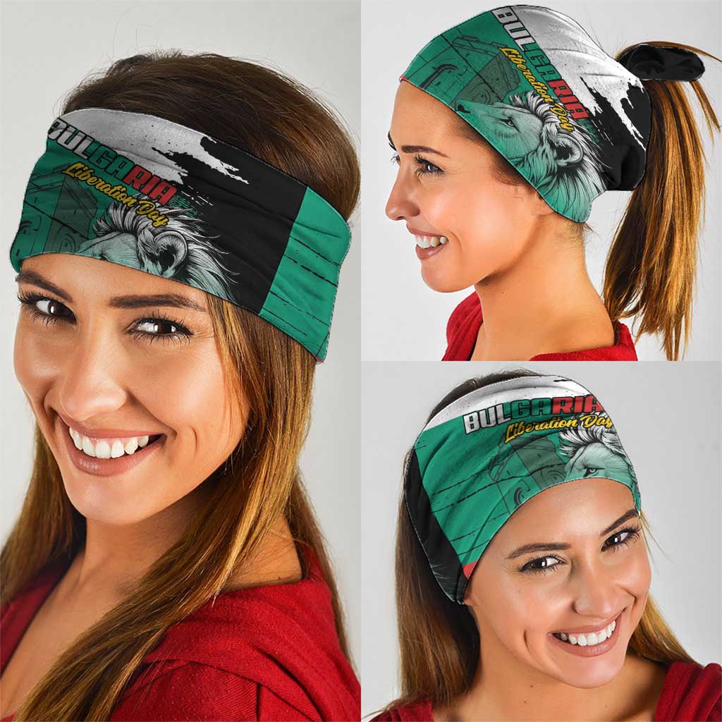 Bulgaria Liberation Day Neck Gaiter Bulgarian Lion National Pride Patriotic