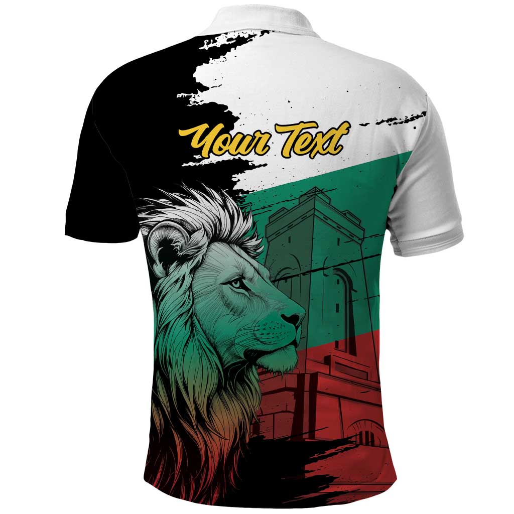 Bulgaria Liberation Day Personalized Polo Shirt Bulgarian Lion National Pride Patriotic