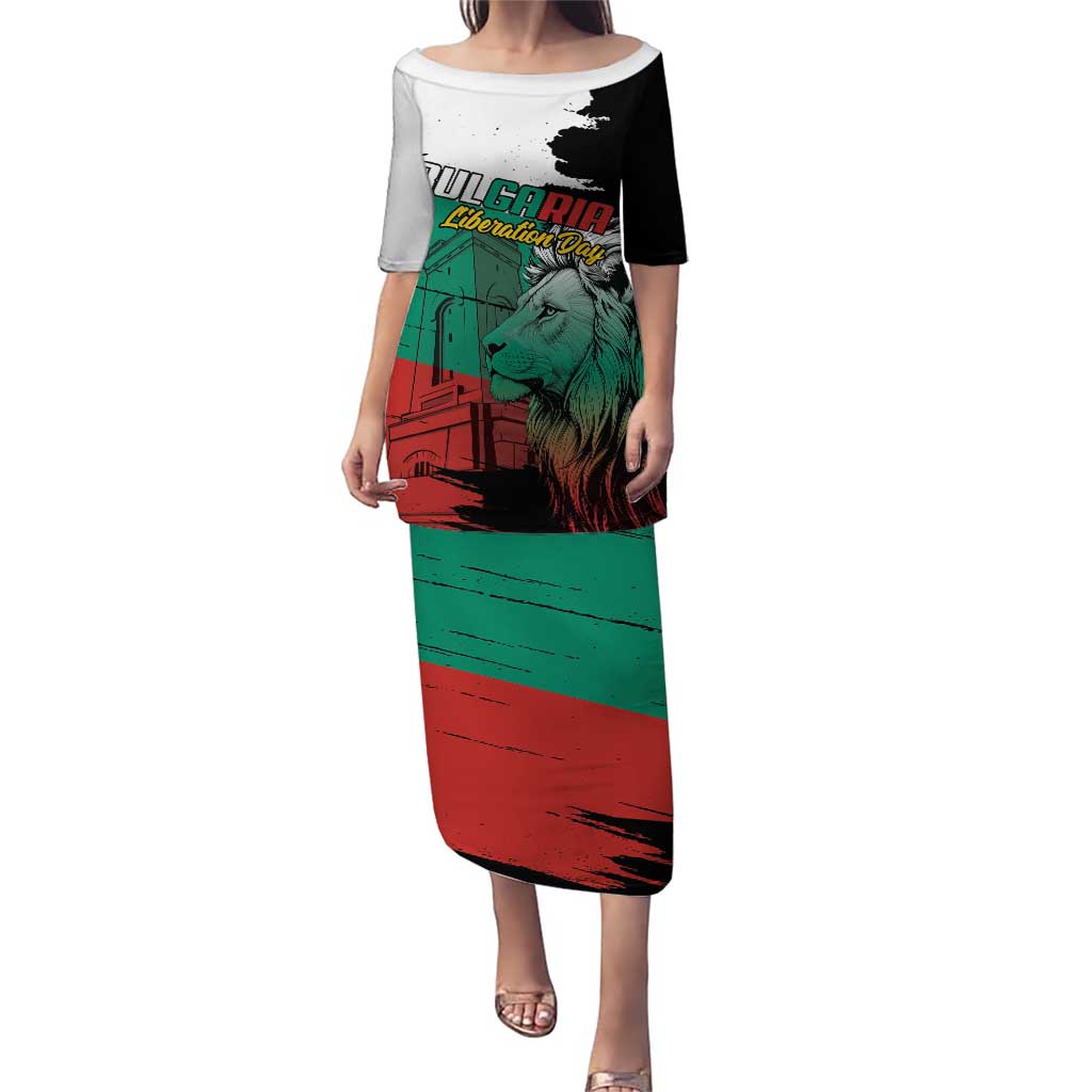 Bulgaria Liberation Day Personalized Puletasi Bulgarian Lion National Pride Patriotic