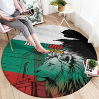 Bulgaria Liberation Day Round Carpet Bulgarian Lion National Pride Patriotic