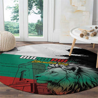 Bulgaria Liberation Day Round Carpet Bulgarian Lion National Pride Patriotic