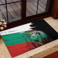 Bulgaria Liberation Day Rubber Doormat Bulgarian Lion National Pride Patriotic