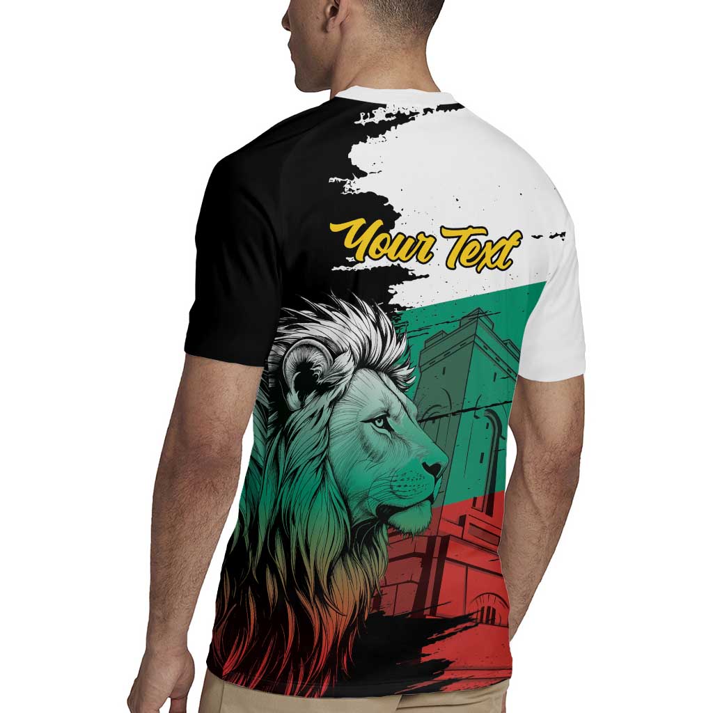 Bulgaria Liberation Day Personalized Rugby Jersey Bulgarian Lion National Pride Patriotic