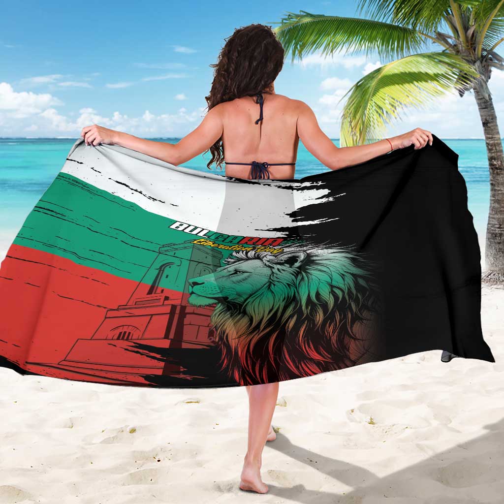 Bulgaria Liberation Day Sarong Bulgarian Lion National Pride Patriotic