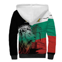 Bulgaria Liberation Day Personalized Sherpa Hoodie Bulgarian Lion National Pride Patriotic