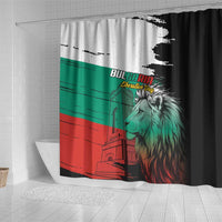 Bulgaria Liberation Day Shower Curtain Bulgarian Lion National Pride Patriotic