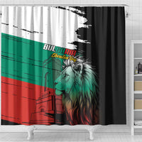 Bulgaria Liberation Day Shower Curtain Bulgarian Lion National Pride Patriotic