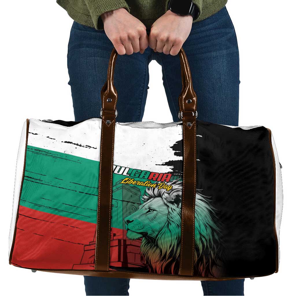 Bulgaria Liberation Day Travel Bag Bulgarian Lion National Pride Patriotic