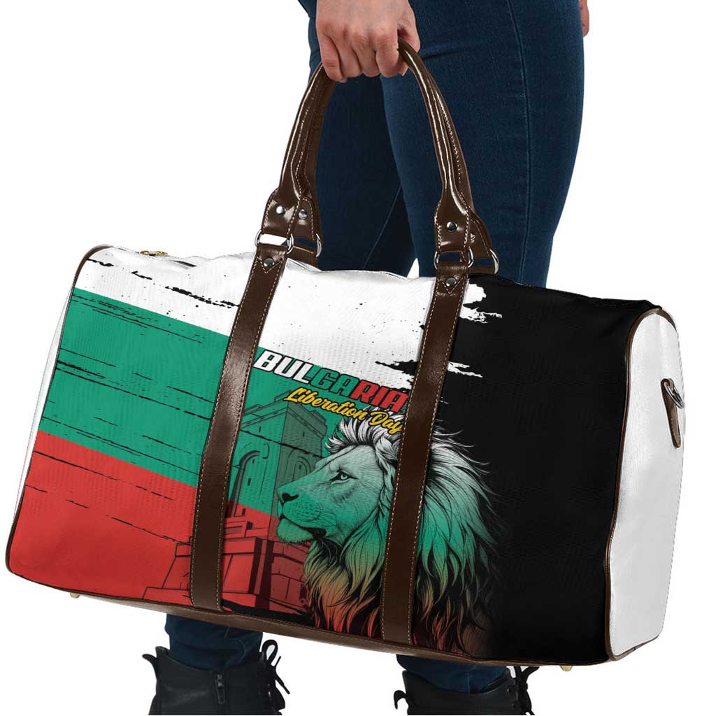 Bulgaria Liberation Day Travel Bag Bulgarian Lion National Pride Patriotic