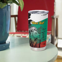 Bulgaria Liberation Day Personalized Tumbler Cup Bulgarian Lion National Pride Patriotic