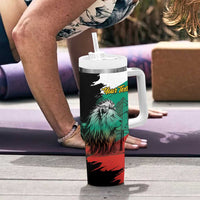 Bulgaria Liberation Day Personalized Tumbler With Handle Bulgarian Lion National Pride Patriotic