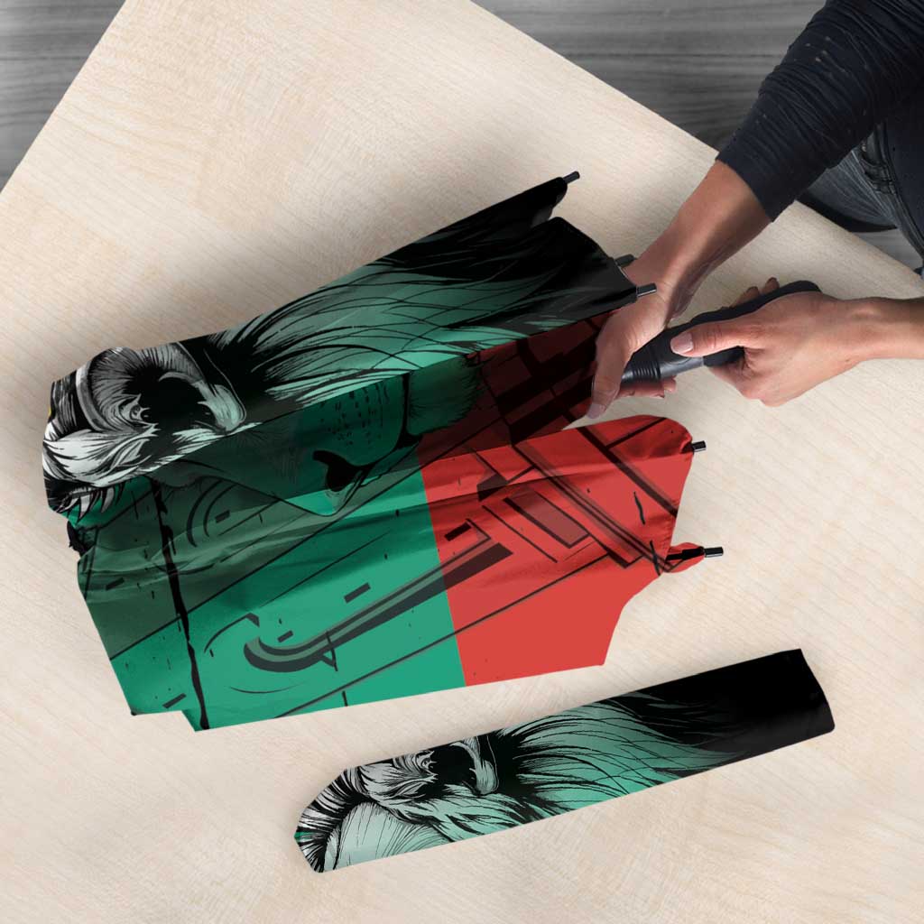 Bulgaria Liberation Day Umbrella Bulgarian Lion National Pride Patriotic