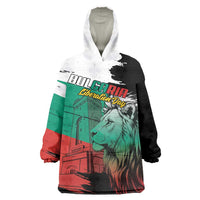 Bulgaria Liberation Day Personalized Wearable Blanket Hoodie Bulgarian Lion National Pride Patriotic