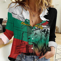 Bulgaria Liberation Day Personalized Women Casual Shirt Bulgarian Lion National Pride Patriotic