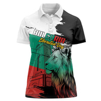 Bulgaria Liberation Day Personalized Women Polo Shirt Bulgarian Lion National Pride Patriotic