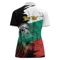 Bulgaria Liberation Day Personalized Women Polo Shirt Bulgarian Lion National Pride Patriotic