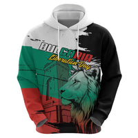 Bulgaria Liberation Day Personalized Zip Hoodie Bulgarian Lion National Pride Patriotic
