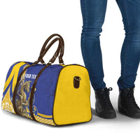 Bosnia and Herzegovina Independence Day Personalized Travel Bag Medieval Dragon Fleur-de-Lis Patriotic