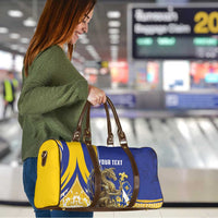 Bosnia and Herzegovina Independence Day Personalized Travel Bag Medieval Dragon Fleur-de-Lis Patriotic