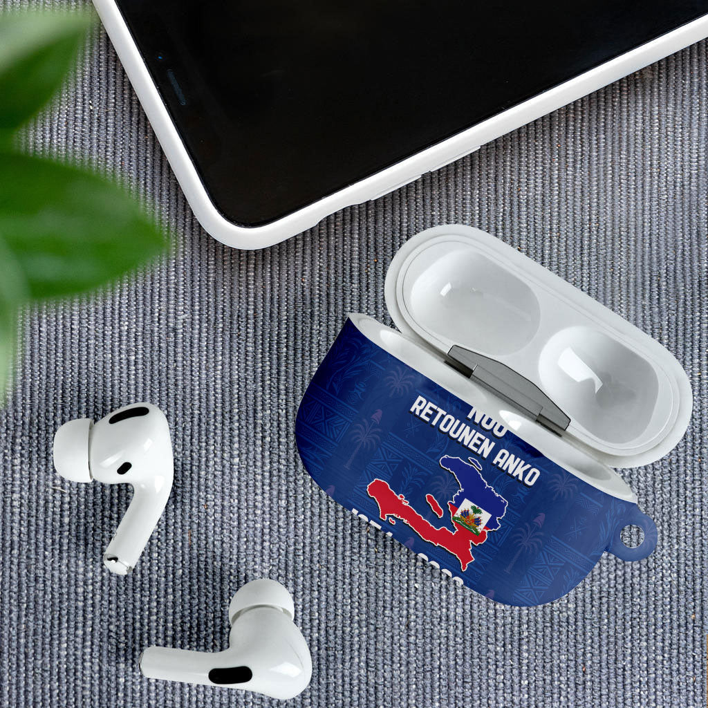 Haiti Football AirPods Case Nou Retounen Anko 1974-2026
