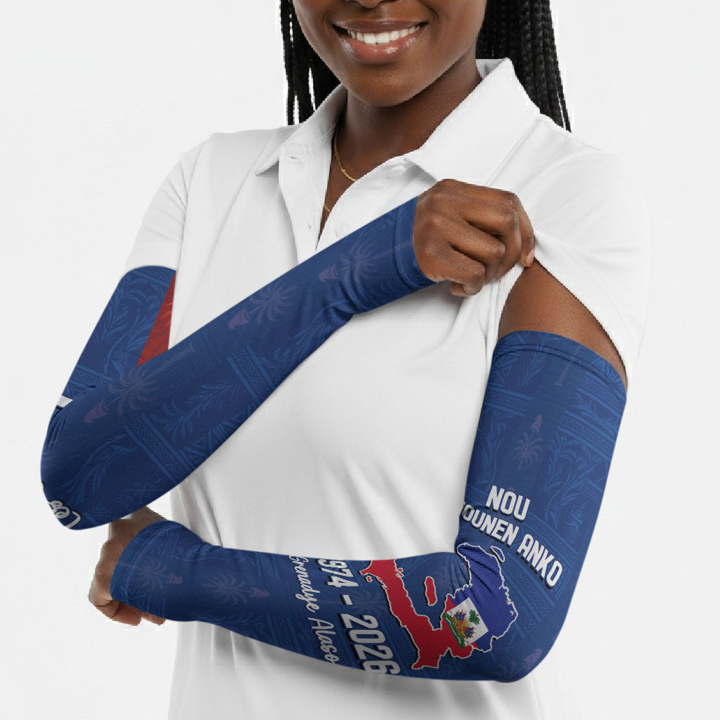 Haiti Football Arm Sleeves Nou Retounen Anko 1974-2026