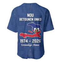 Haiti Football Baseball Jersey Nou Retounen Anko 1974-2026