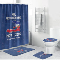 Haiti Football Bathroom Set Nou Retounen Anko 1974-2026