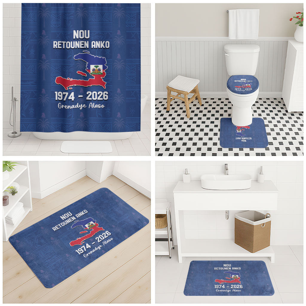 Haiti Football Bathroom Set Nou Retounen Anko 1974-2026
