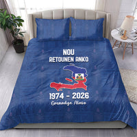 Haiti Football Bedding Set Nou Retounen Anko 1974-2026