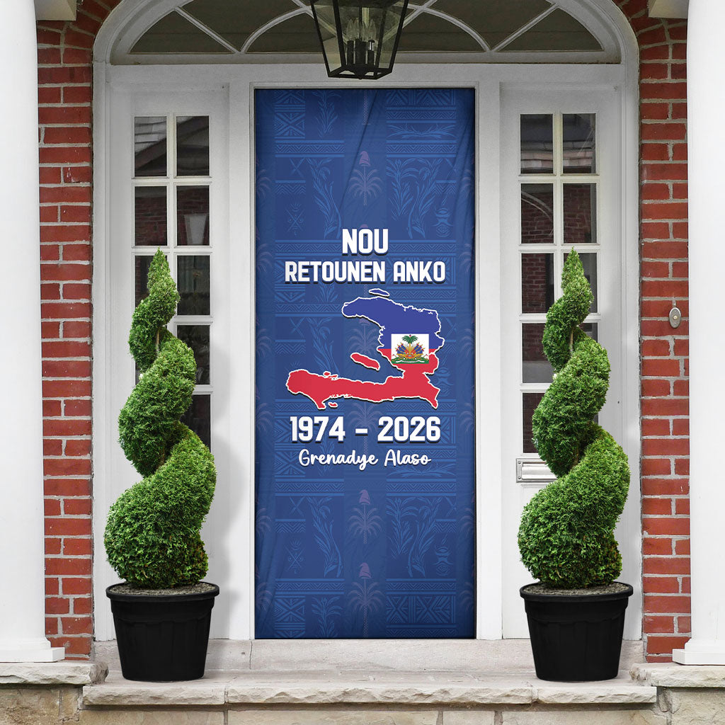Haiti Football Door Cover Nou Retounen Anko 1974-2026